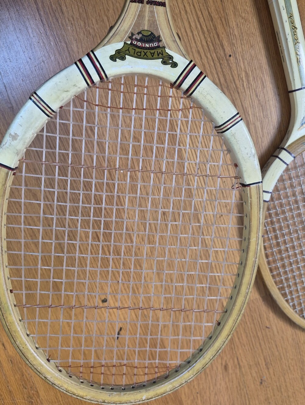 Tennis Racket Bundle โ Dunlop Maxply Fort & Slazenger | 2 Rackets RARE FIND - Picture 7 of 16